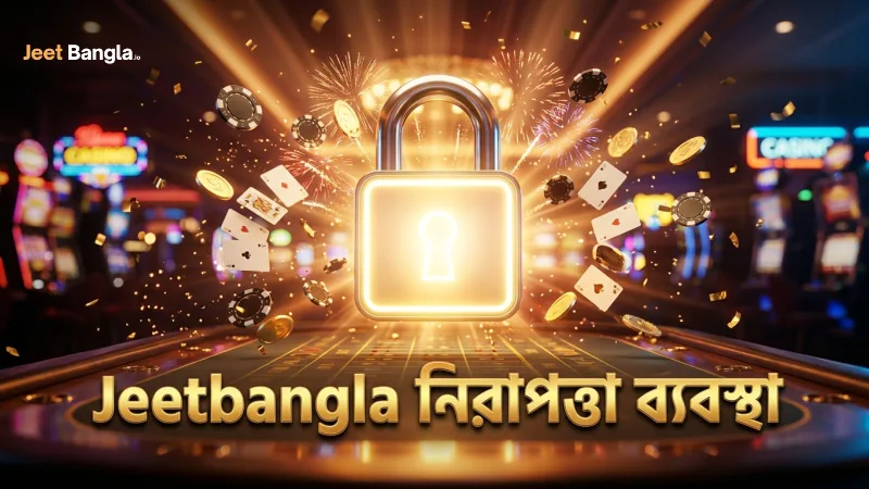নিরাপদ ও স্বচ্ছ খেলাধুলার জন্য Jeetbangla নিরাপত্তা ব্যবস্থা