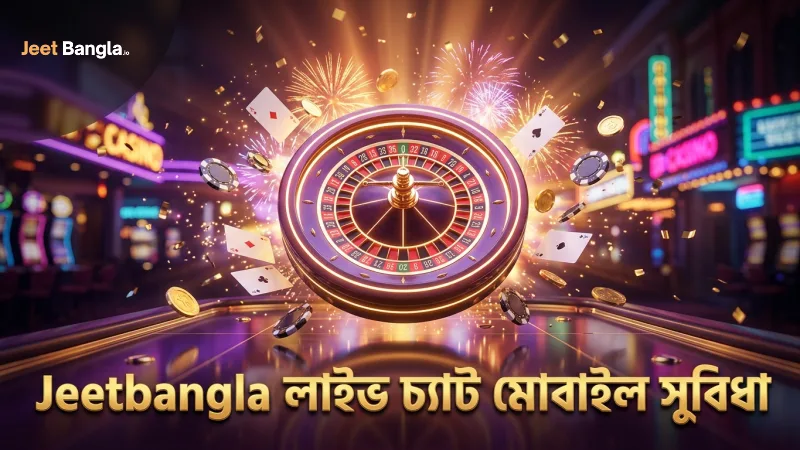Jeetbangla লাইভ চ্যাটে মোবাইলে সহজে দ্রুত সহায়তা নিন