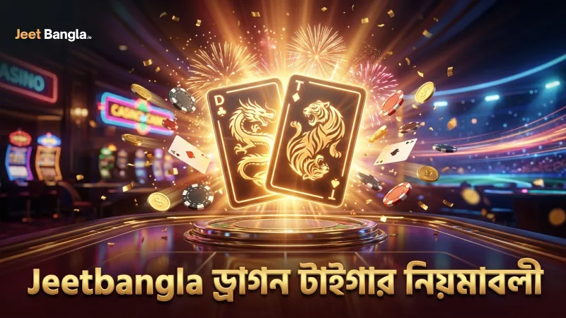 Jeetbangla-তে ড্রাগন টাইগার গেমের মূল নিয়মাবলী ব্যাখ্যা।