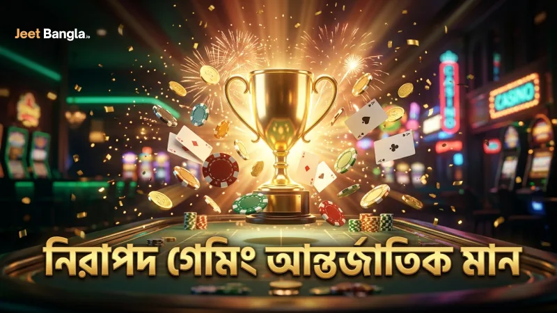 আন্তর্জাতিক মানানসই নিরাপদ গেমিং পরিবেশ নিশ্চিত করে