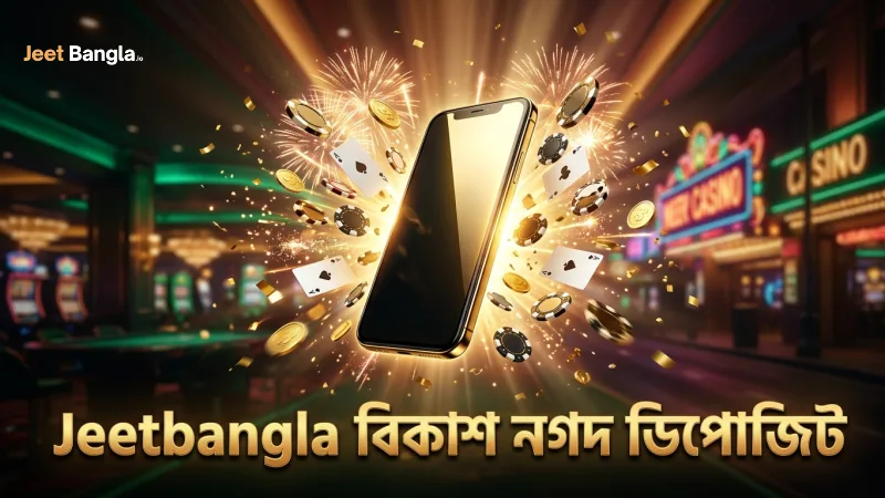 Jeetbangla ডিপোজিটের জন্য বিকাশ ও নগদ পেমেন্ট সবচেয়ে জনপ্রিয়।