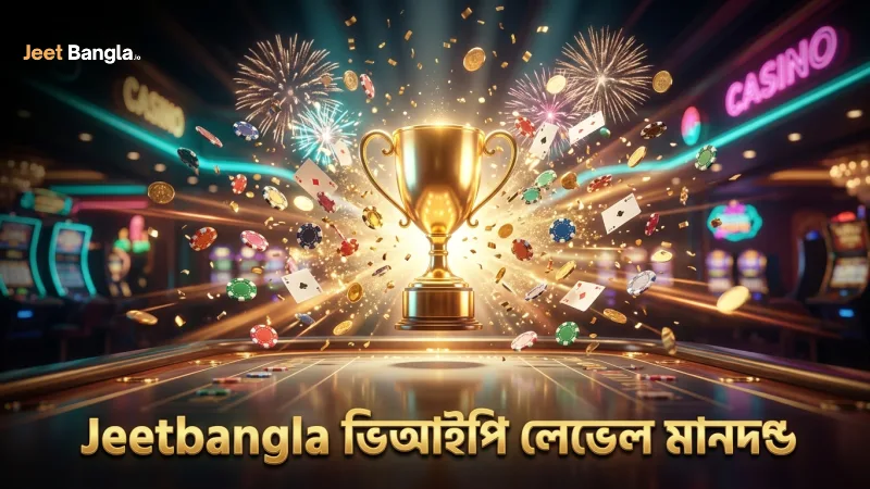 Jeetbangla ভিআইপি লেভেল অর্জনের জন্য নির্দিষ্ট মানদণ্ড রয়েছে।