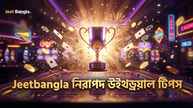 Jeetbangla নিরাপদ উইথড্রয়াল নিশ্চিত করতে সতর্ক থাকুন