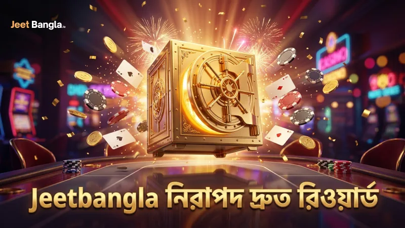 Jeetbangla এর নিরাপদ প্ল্যাটফর্মে দ্রুত ও নিরাপদ রিওয়ার্ড পাওয়া যায়