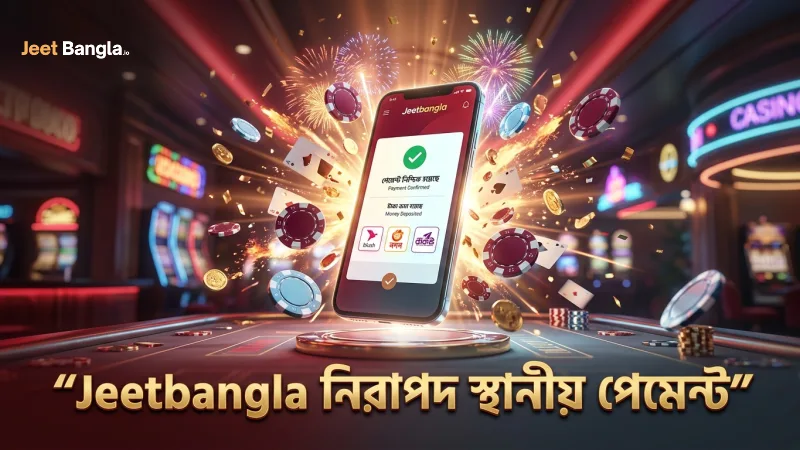 Jeetbangla প্ল্যাটফর্মে নিরাপদ ও দ্রুত স্থানীয় পেমেন্ট পদ্ধতি