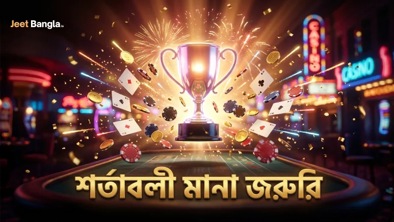 অবাধ খেলার জন্য শর্তাবলী মানা জরুরি।